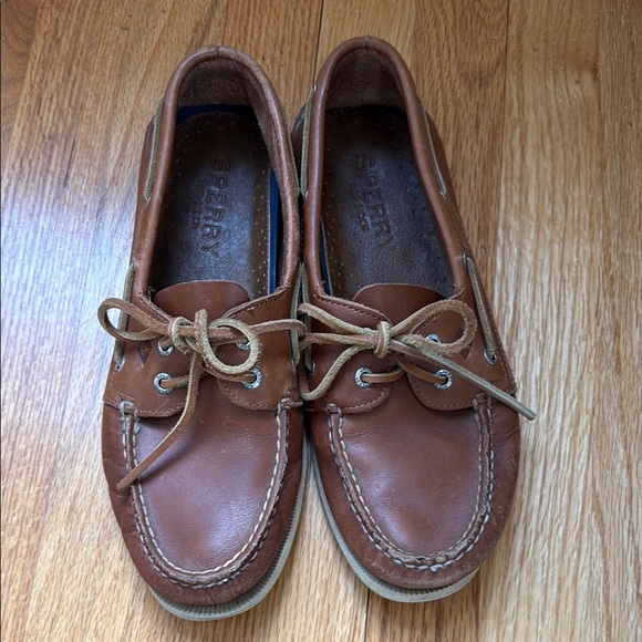 Sperry Brown Leather Original Classic Boat Shoes Men 10M Style 0532002 - Picture 3 of 7